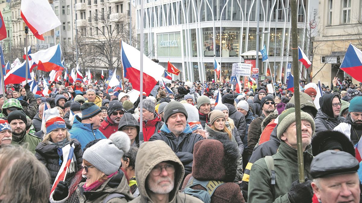 Dezinformace je politický nástroj. Třeba pro svolání demonstrace