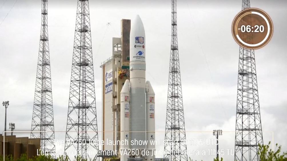 Druhý pokus. Mise k ledovým měsícům planety Jupiter čeká na start