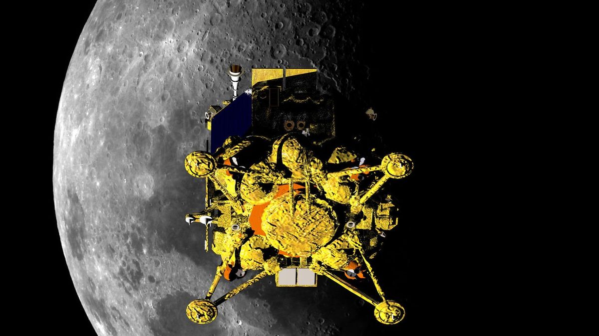 Ruský modul Luna-25 dosáhl oběžné dráhy Měsíce
