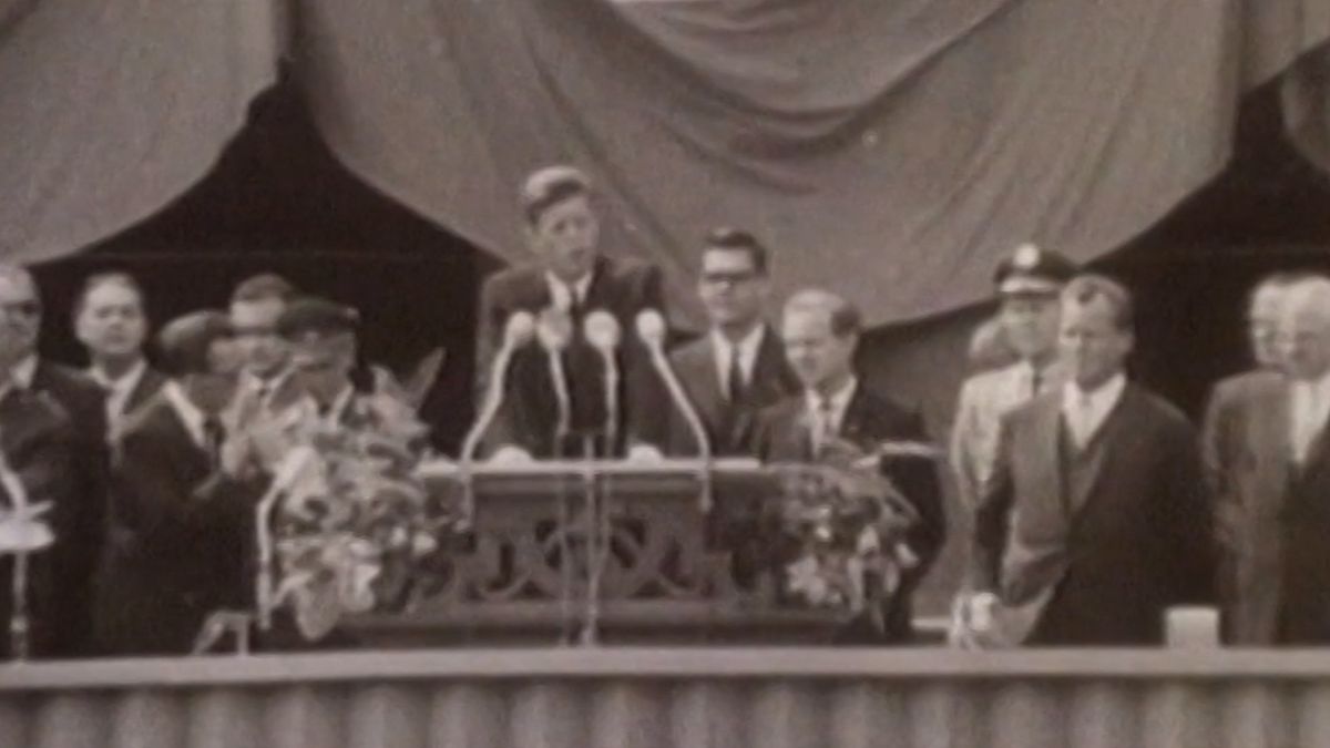 Před 60 lety se John Fitzgerald Kennedy prohlásil Berlíňanem