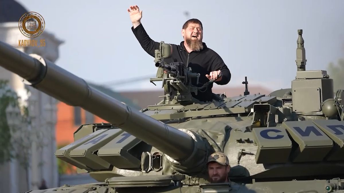 Americký Abrams je proti ruskému T-72 jako šlapací autíčko, vysvětluje znalecky Kadyrov