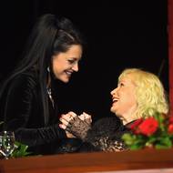 Lucie Bíla a Marika Gombitová na galakoncertu k Maričiným 60. narozeninám (2016).