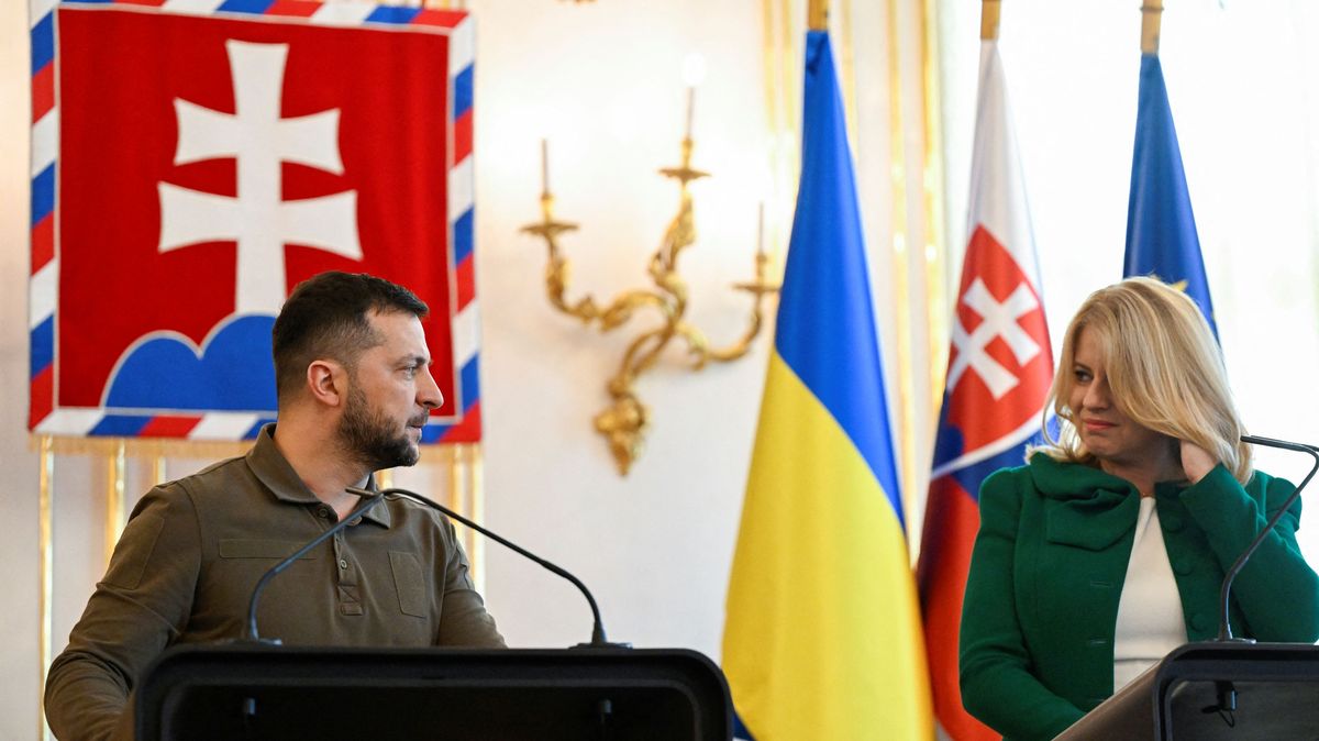 Perspektiva Ukrajiny je v NATO, řekla Zelenskému v Bratislavě Čaputová