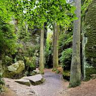 Pískovcové skalní město má neopakovatelnou atmosféru.