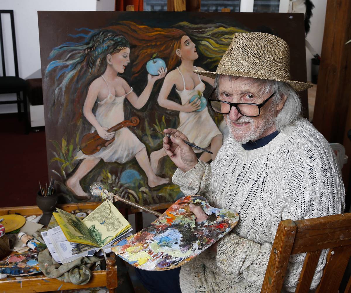 Režisér, scenárista, kameraman a výtvarník Juraj Jakubisko na snímku ze 17. ledna 2020