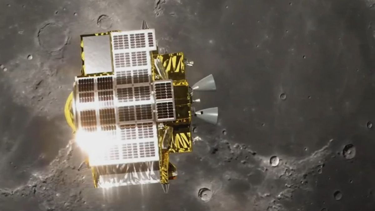 Japonská sonda přistála na Měsíci, solární panely ale nechytají energii