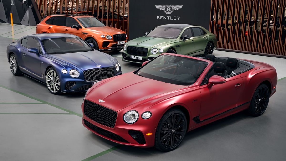 Bentley rozšiřuje nabídku laků, speciální odstíny vznikají 55 hodin