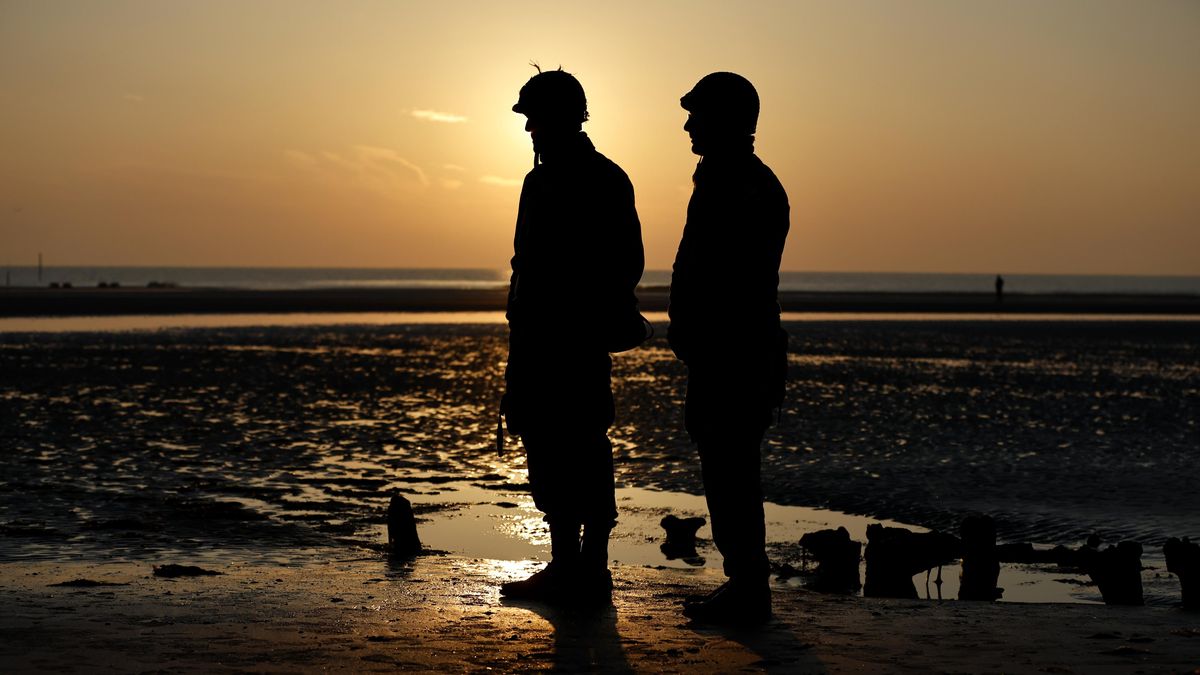 FOTO: Obří vzpomínková akce k vylodění v Normandii
