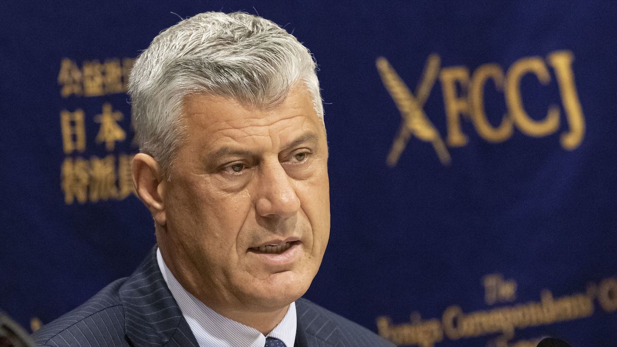 Prokuratura žádá 45 let vězení pro kosovského exprezidenta Thaçiho