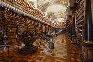 Barokní knihovna byla v roce 2015 vyhlášena nejkrásnější na světě. 