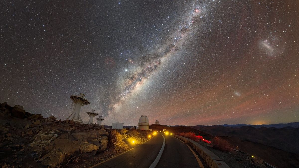 Astronomickým snímkem dne NASA je česká „cesta ke hvězdám“