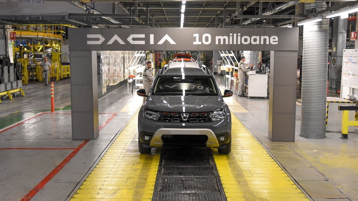 Dacia vyrobila už 10 milionů aut