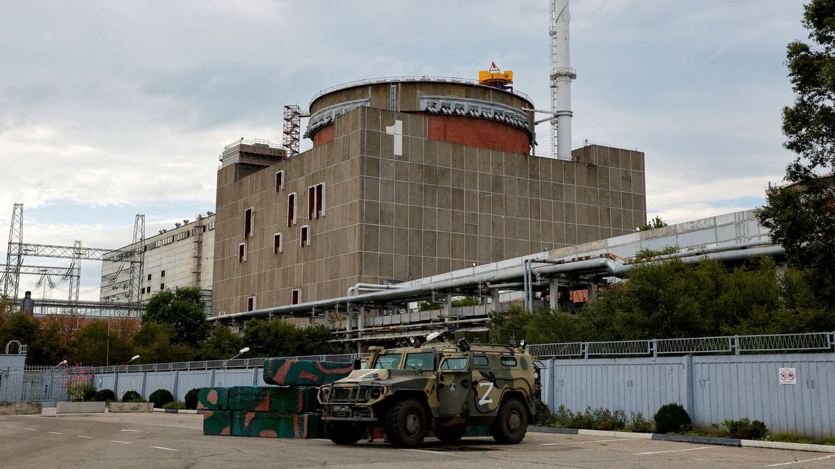 Rusko hlásí zastavení provozu Záporožské jaderné elektrárny. Enerhoatom: Stála už předtím