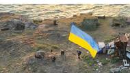 Ukrajinci vztyčili na Hadím ostrově vlajku, Rusové na ni zaútočili