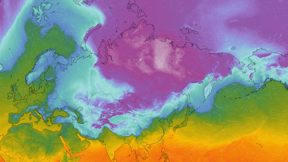 Rusko sevřela krutá zima. Čekají se šedesátistupňové mrazy