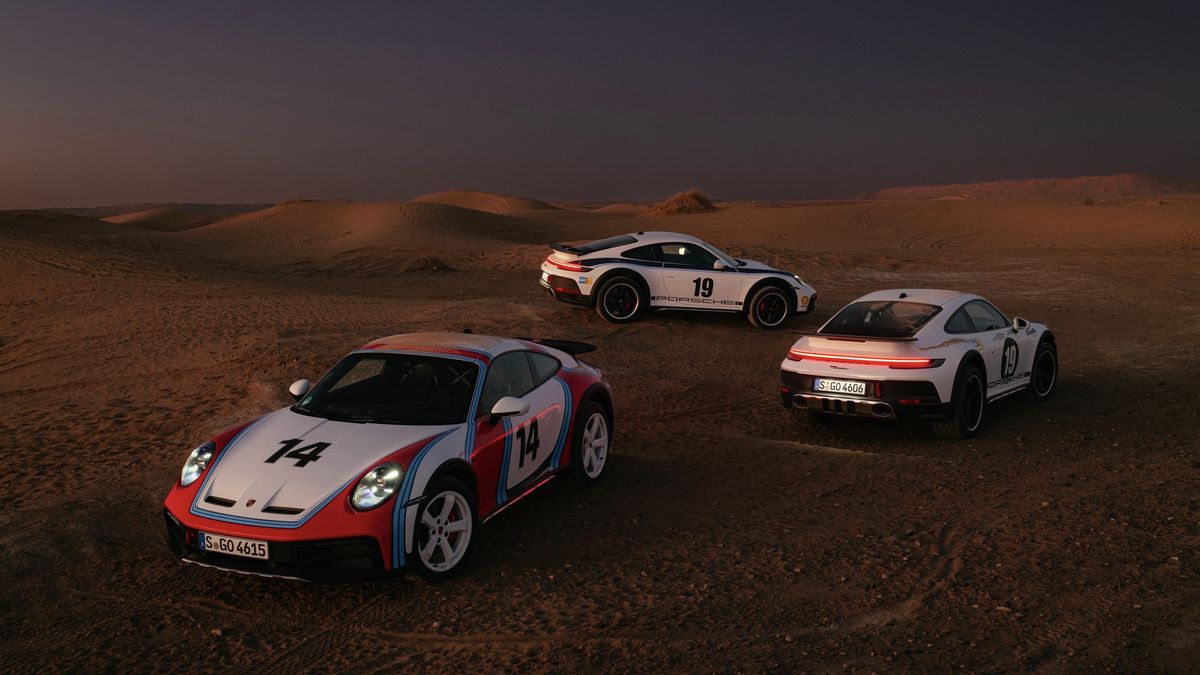 Porsche ukazuje retro polepy pro 911 Dakar, inspiruje se v 70. letech