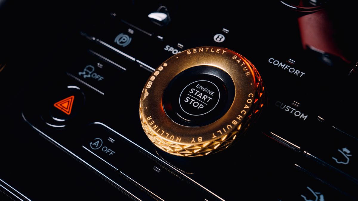Vrchol opulence? Bentley Batur nabídne zlatý doplněk z 3D tiskárny