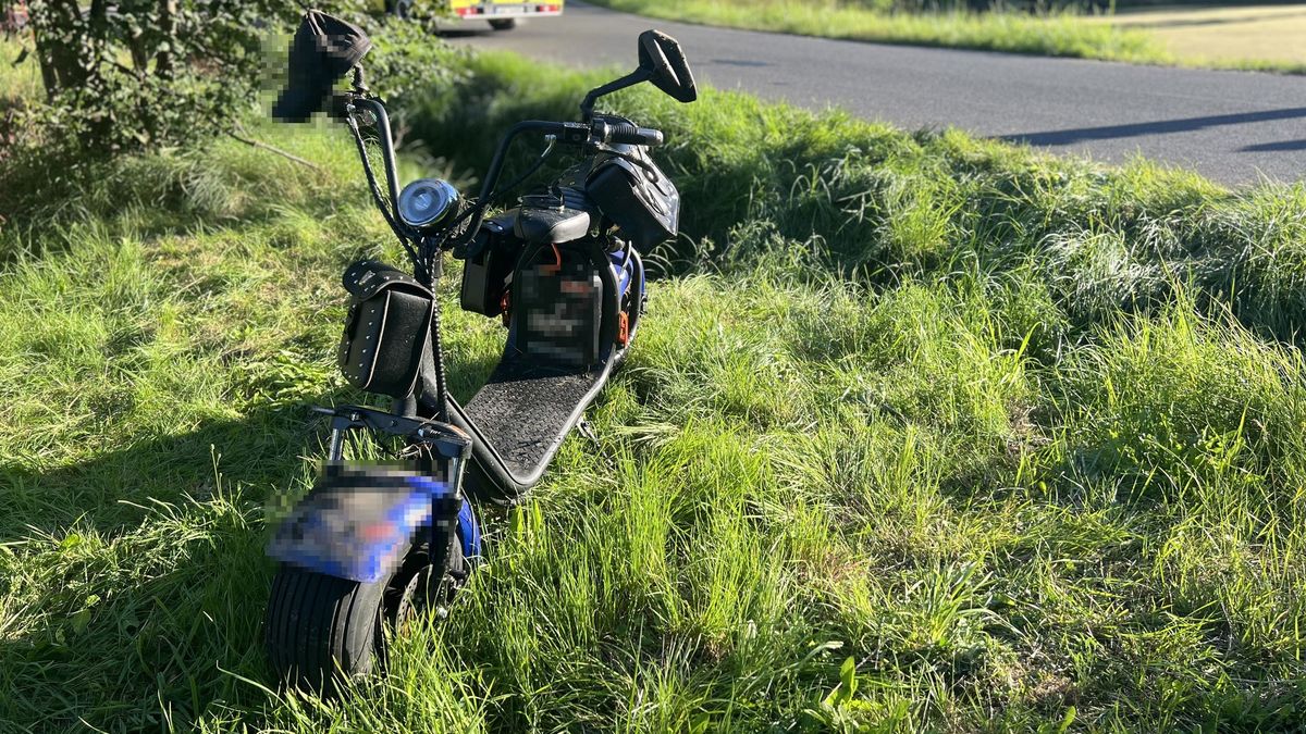 Muž na Chebsku boural na elektrokoloběžce. Měl přes dvě a půl promile