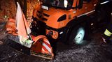 Pod sypačem v Praze se propadla silnice