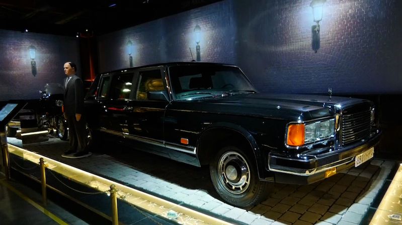 Muzeum vystavuje auta ruských vůdců od posledního cara po Putina