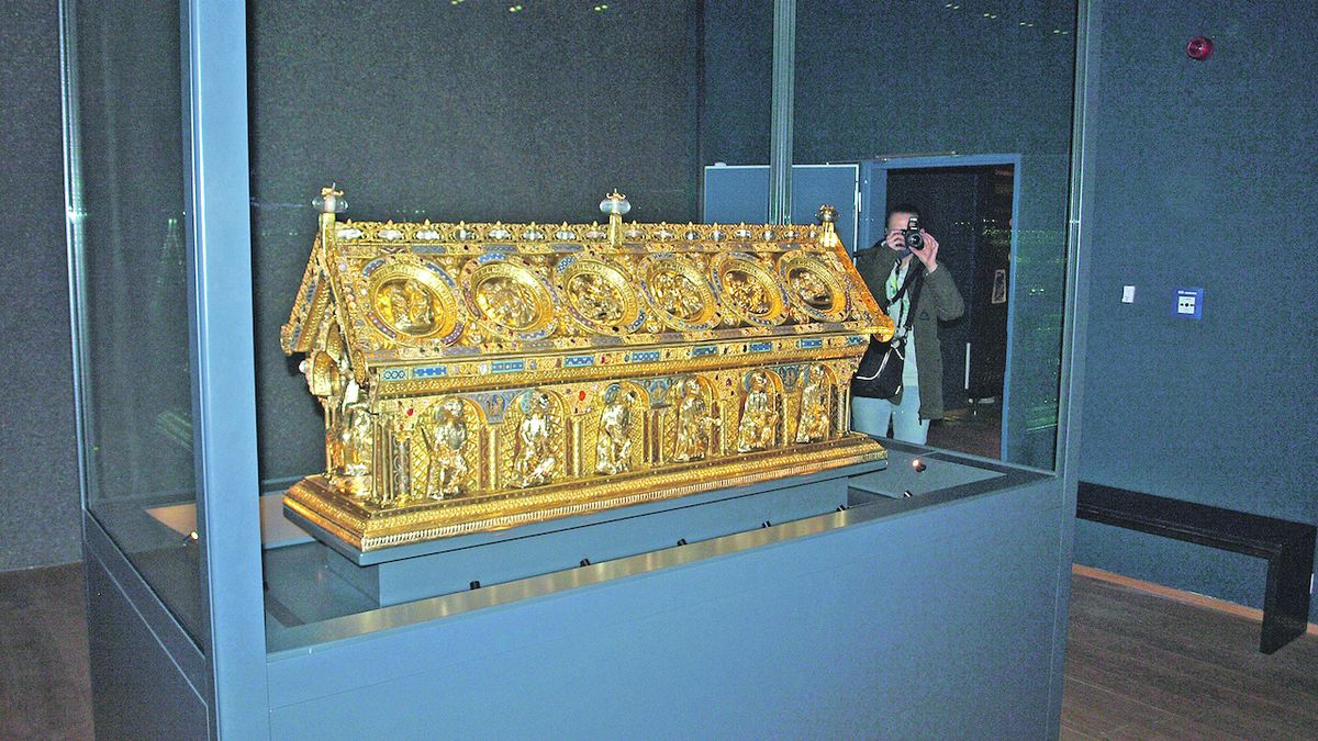 Relikviář sv. Maura je v nové expozici na hradě Bečov