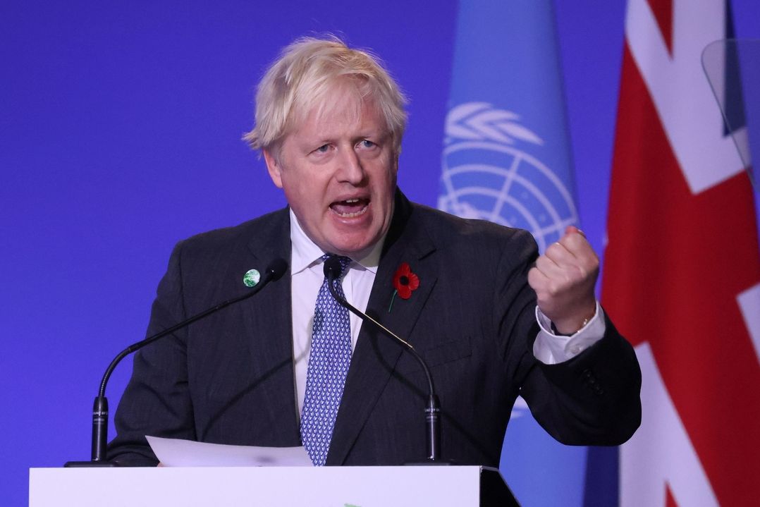 Boris Johnson zahájil svým proslovem klimatickou konferenci v Glasgow