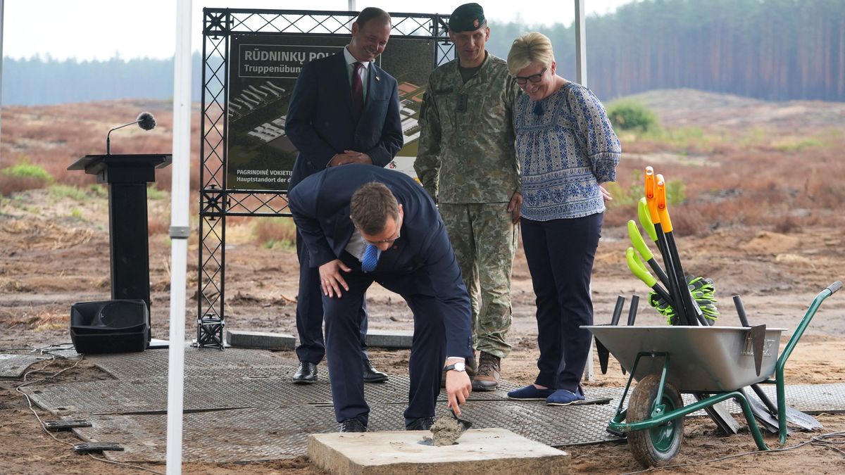 Litva na ruském prahu staví základnu pro německé vojáky