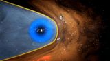 Jak se sonda Voyager vzdaluje od Sluneční soustavy, hustota vesmíru roste