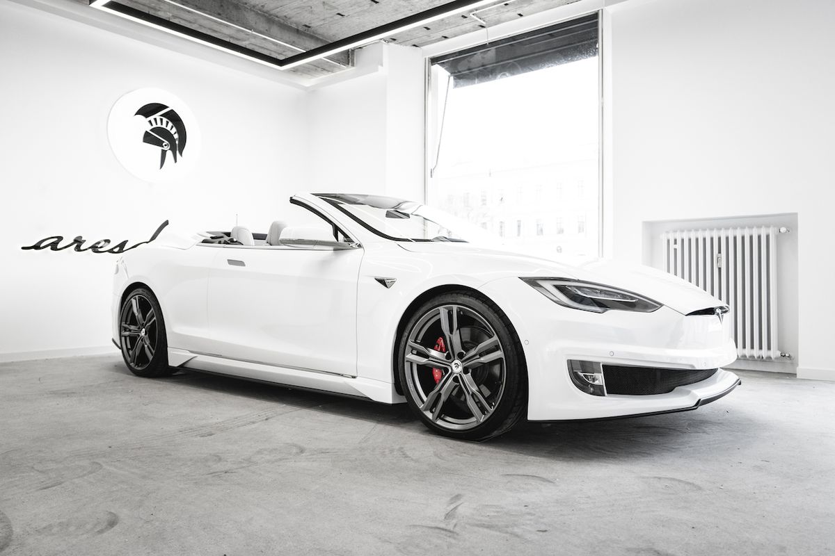 Tesla Model S kabriolet od Ares Design