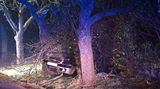 Auto na Berounsku narazilo do stromu, řidič na místě zemřel