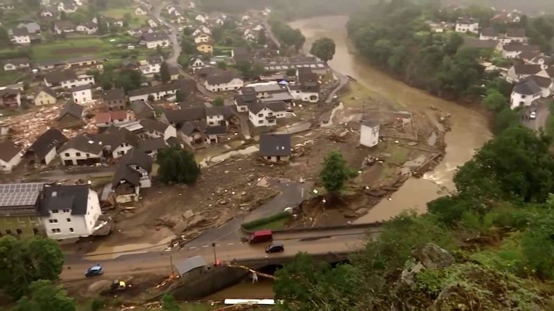 Německo po bouřích hlásí už 141 mrtvých