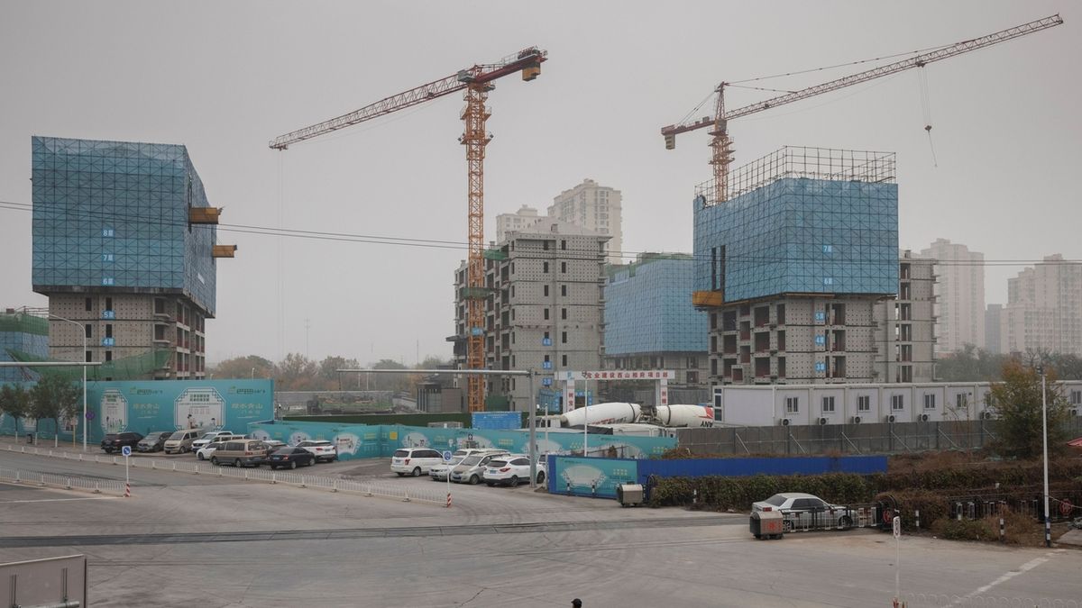 Ceny nových domů v Číně klesly nejvíce za šest let