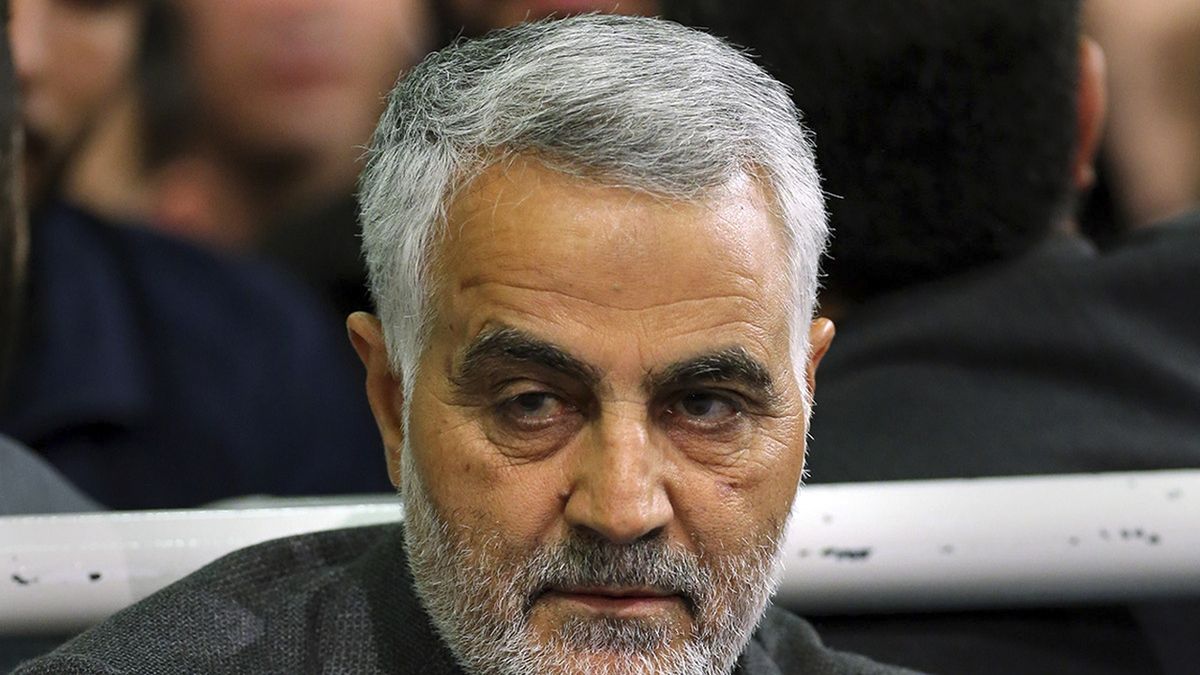 Zavražděný íránský generál Kásim Sulejmání 