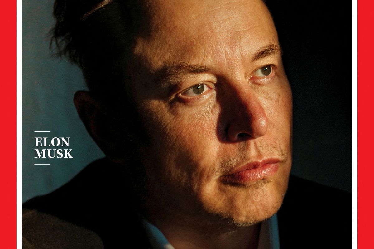 Elon Musk na obálce časopisu Time