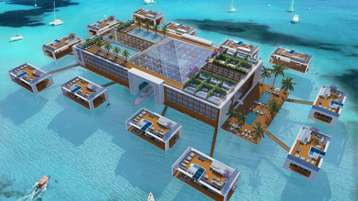 V Dubaji vznikne plovoucí hotel. Bude moct měnit lokalitu