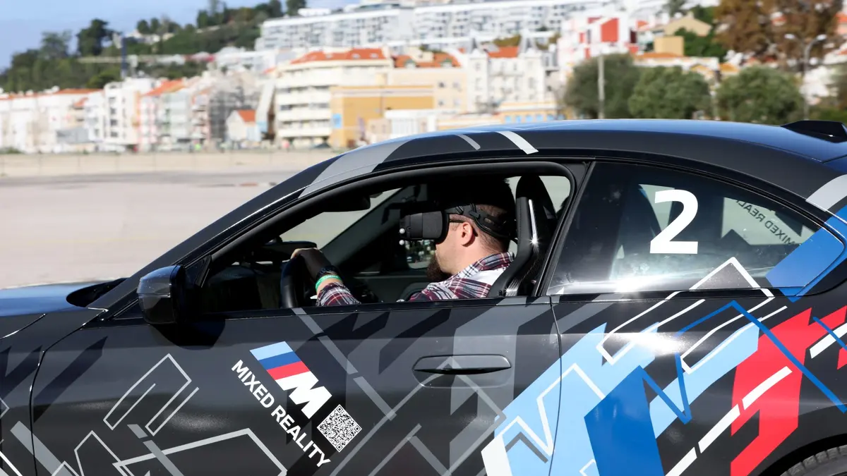 BMW utilizza auto reali come controller per videogiochi