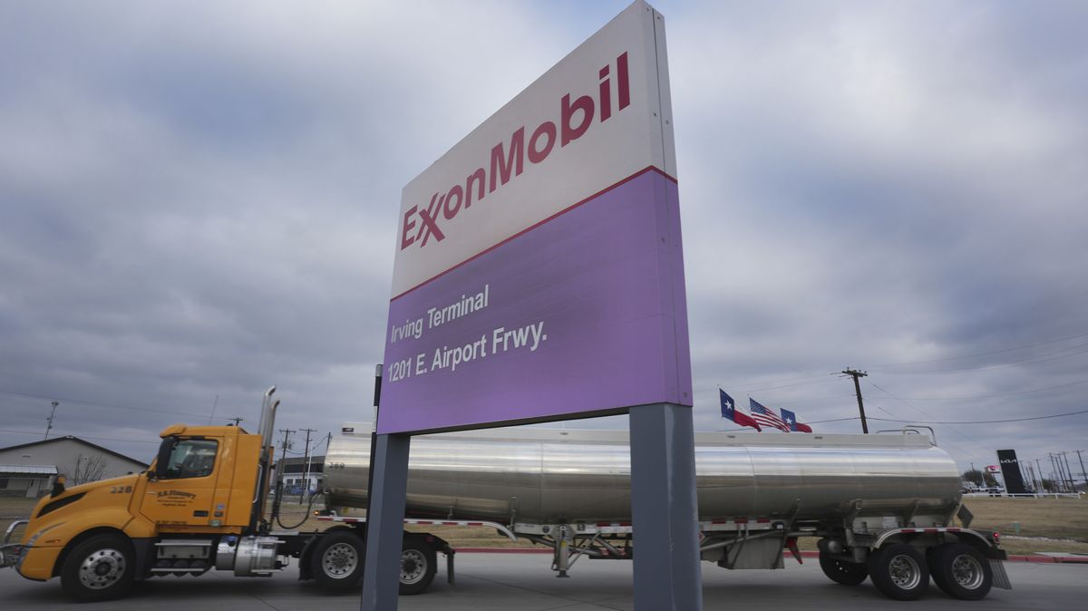 Ropný gigant ExxonMobil loni zvýšil zisk na rekordních 59 miliard dolarů