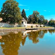 U slepého ramene Malše místní odpočívají i sportují.