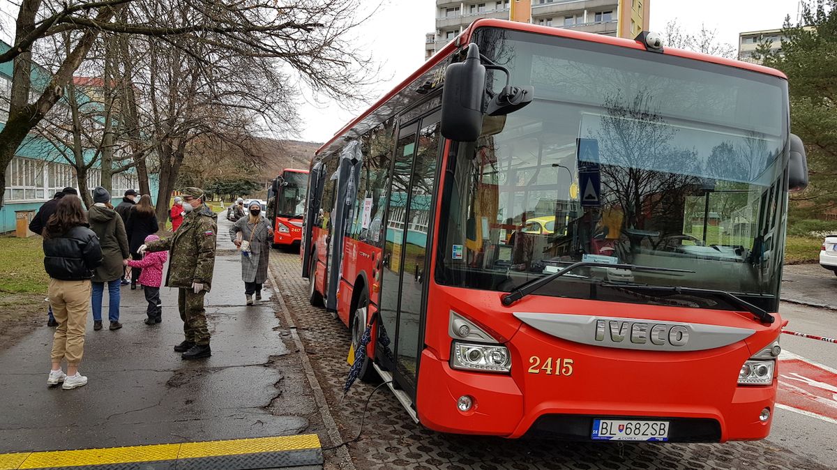 Testovací autobusy v Bratislavě