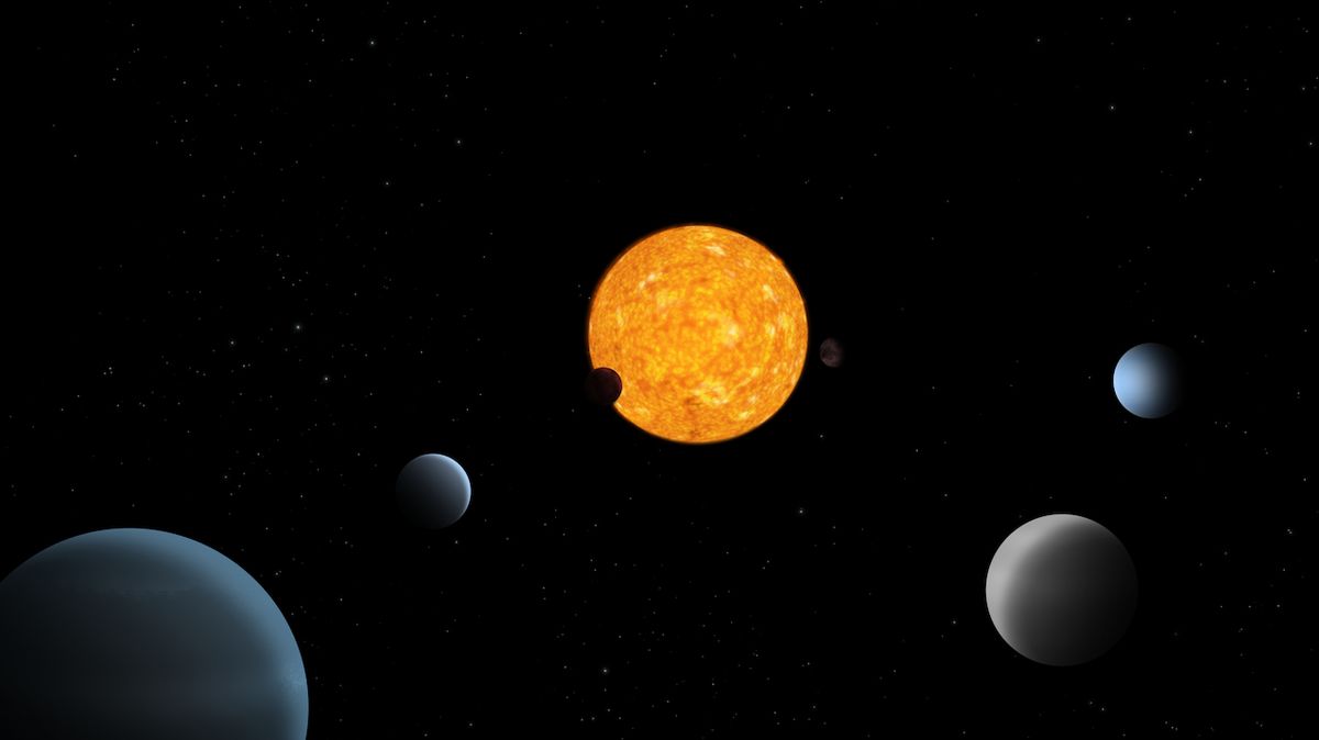 Evropský teleskop odhalil „vesmírný balet” pěti exoplanet