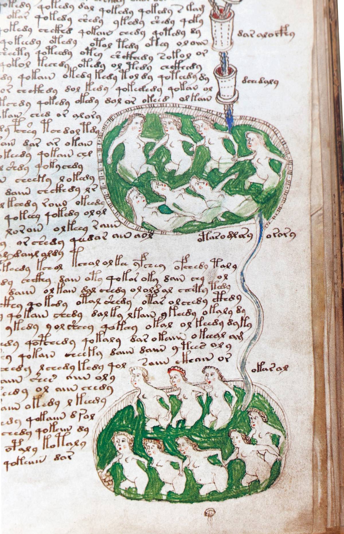 Představují záhadné bazénky symbolické zobrazení lidského těla?