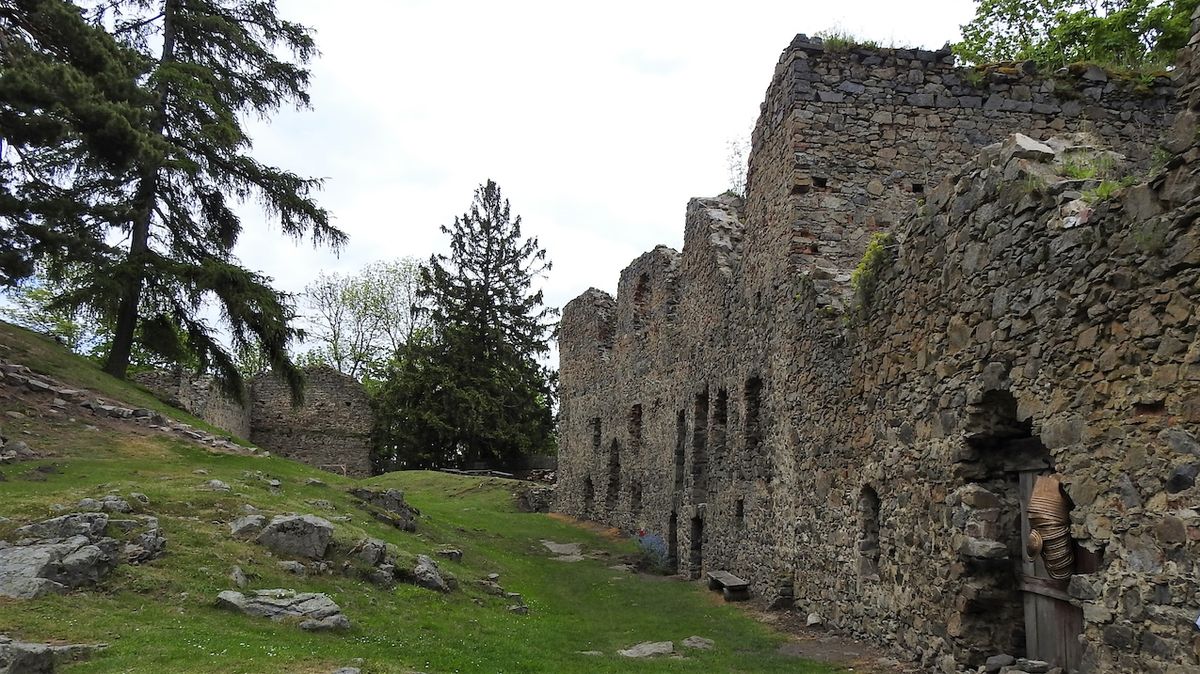 Vnitřní část hradu