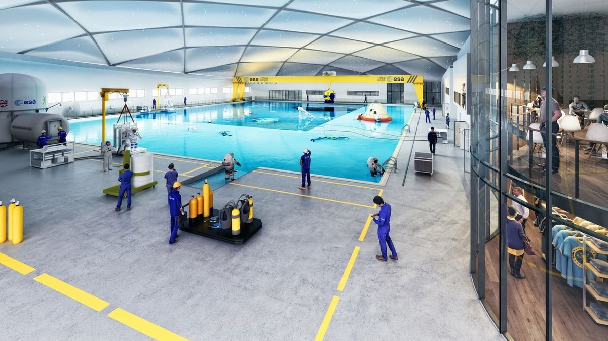 V Anglii postaví nejhlubší bazén na světě. Běžná veřejnost se do něj však nepodívá