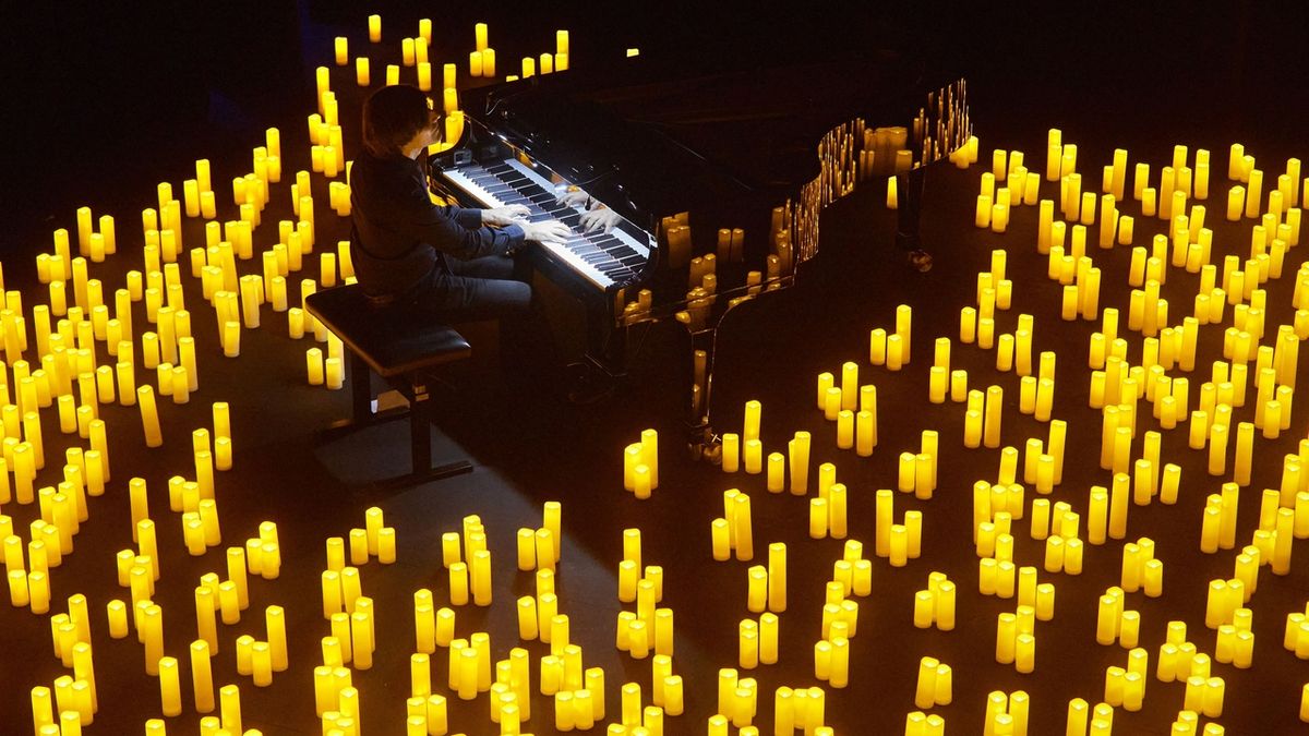Koncert francouzského pianisty Erica Artze po uvolnění opatření ve švýcarské Ženevě