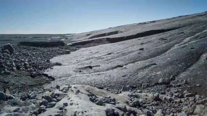 Časosběrné video ukazuje, jak islandský ledovec odtál za pouhých šest týdnů