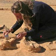 V poušti na jihu Izraele našli pštrosí vejce stará 4000 až 7500 let