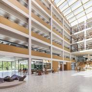 Na vizualizaci interiér budoucího zařízení