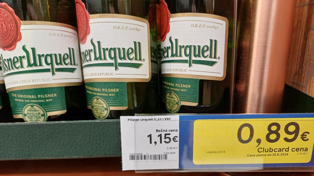 Nejen v Německu. Plzeňské pivo nakoupí levněji i Slováci