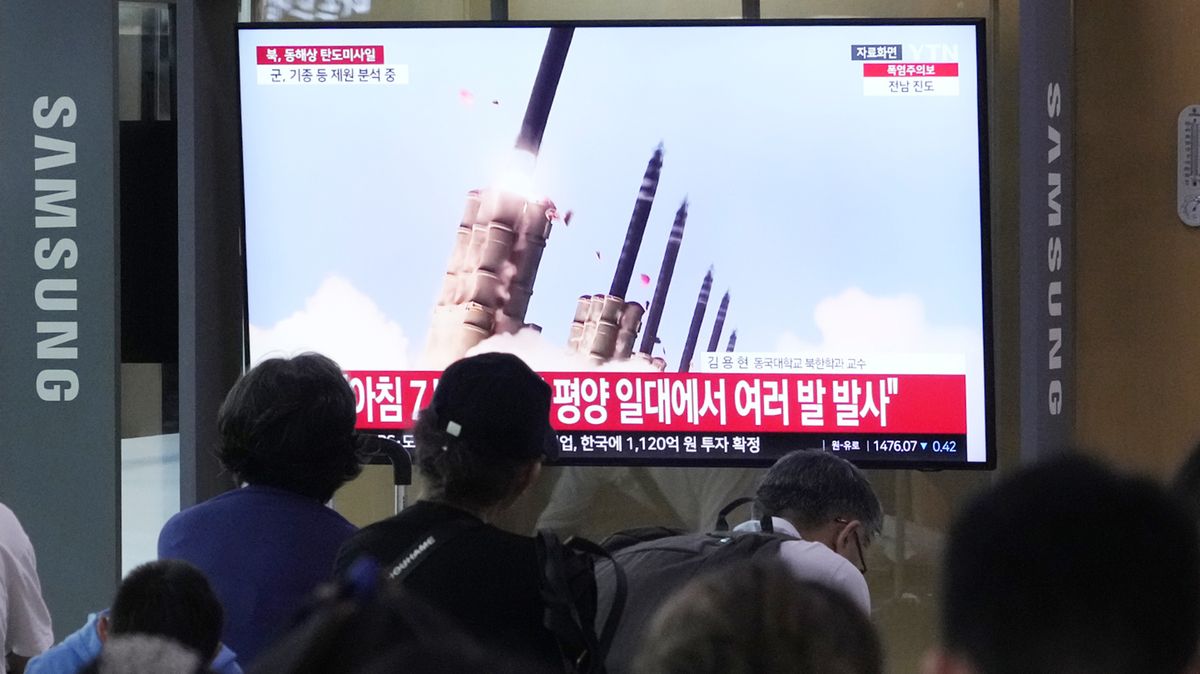 Severní Korea testovala balistické rakety krátkého doletu