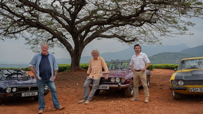 Trio Clarkson, Hammond a May se vrací s novým pořadem
